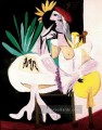 Frau au chapeau rouge Marie Therese 1934 kubist Pablo Picasso